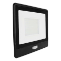 LED Reflektor se senzorem LED/50W/230V 6500K IP65 černá