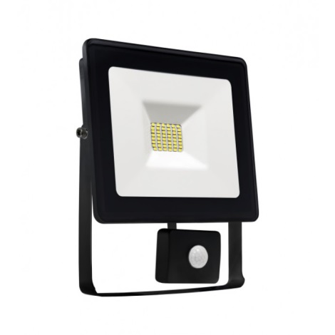 LED Reflektor se senzorem NOCTIS LUX SMD LED/20W/230V IP44 1700lm černá