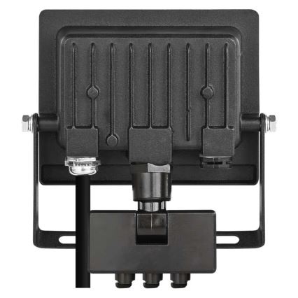 LED Reflektor se senzorem pohybu a soumraku TAMBO EVO LED/20W/230V 4000K IP44 černá