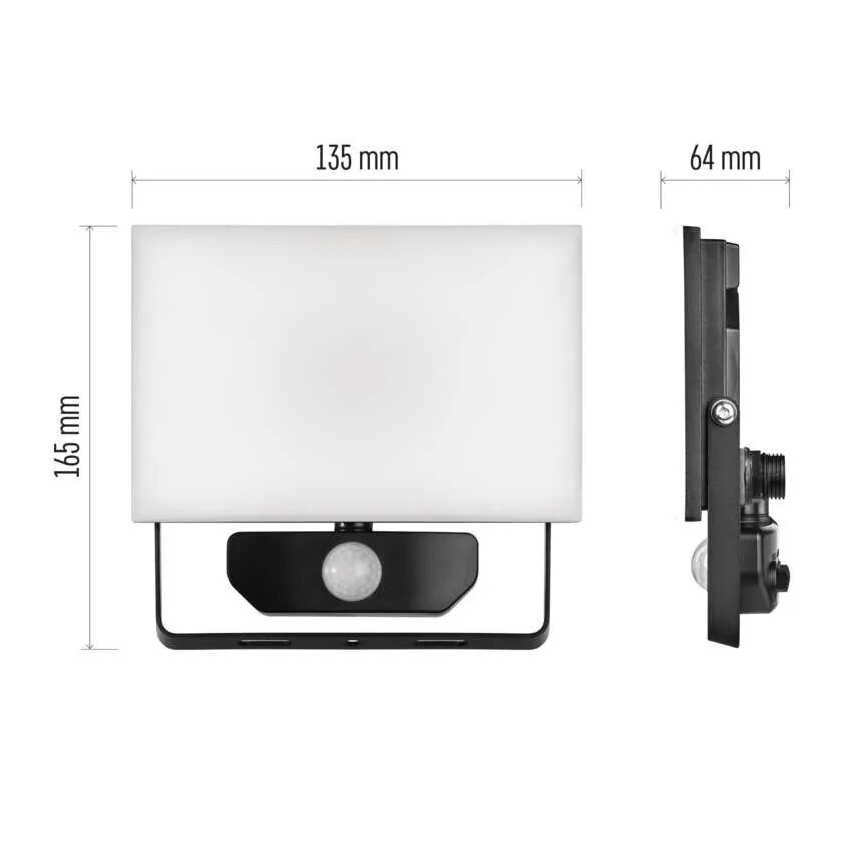 LED Reflektor se senzorem TAMBO LED/20W/230V 4000K IP54
