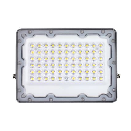 LED Reflektor se solárním panelem FOCUS 60W/10000 mAh 3,2V 6000K IP65 + dálkové ovládání