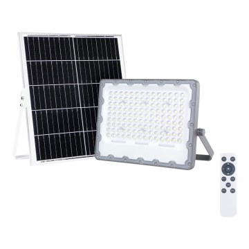LED Reflektor se solárním panelem FOCUS LED/100W/15000 mAh 3,2V 6000K IP65 + dálkové ovládání