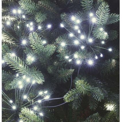 LED  řetěz 300xLED/8,2m studená bílá
