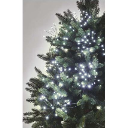 LED  řetěz 300xLED/8,2m studená bílá