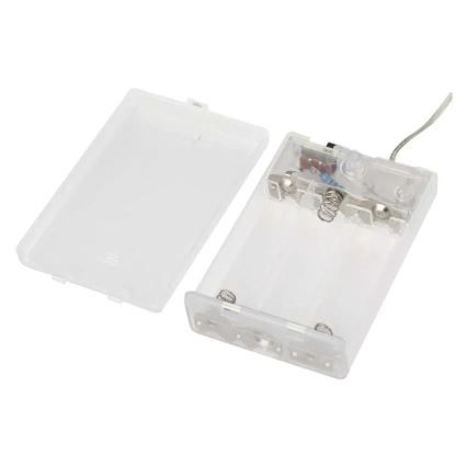 LED  řetěz 40xLED/3xAA 1,5 m teplá bílá