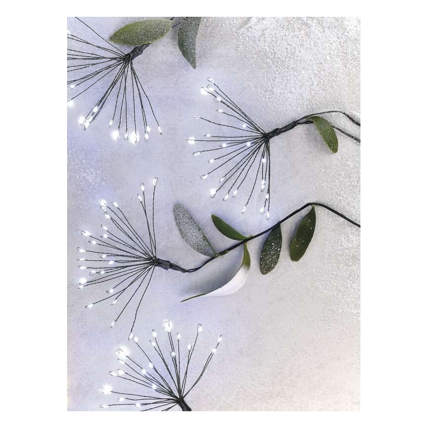 LED  řetěz 450xLED 8+3 m studená bílá