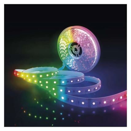 LED RGB+CCT Stmívatelný pásek GOSMART LED/11W/230V 2 m 2700-6500K IP44 Wi-Fi + dálkové ovládání