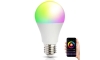LED RGB Chytrá stmívatelná žárovka E27/9,5W/230V 2700-6500K Wi-Fi Tuya