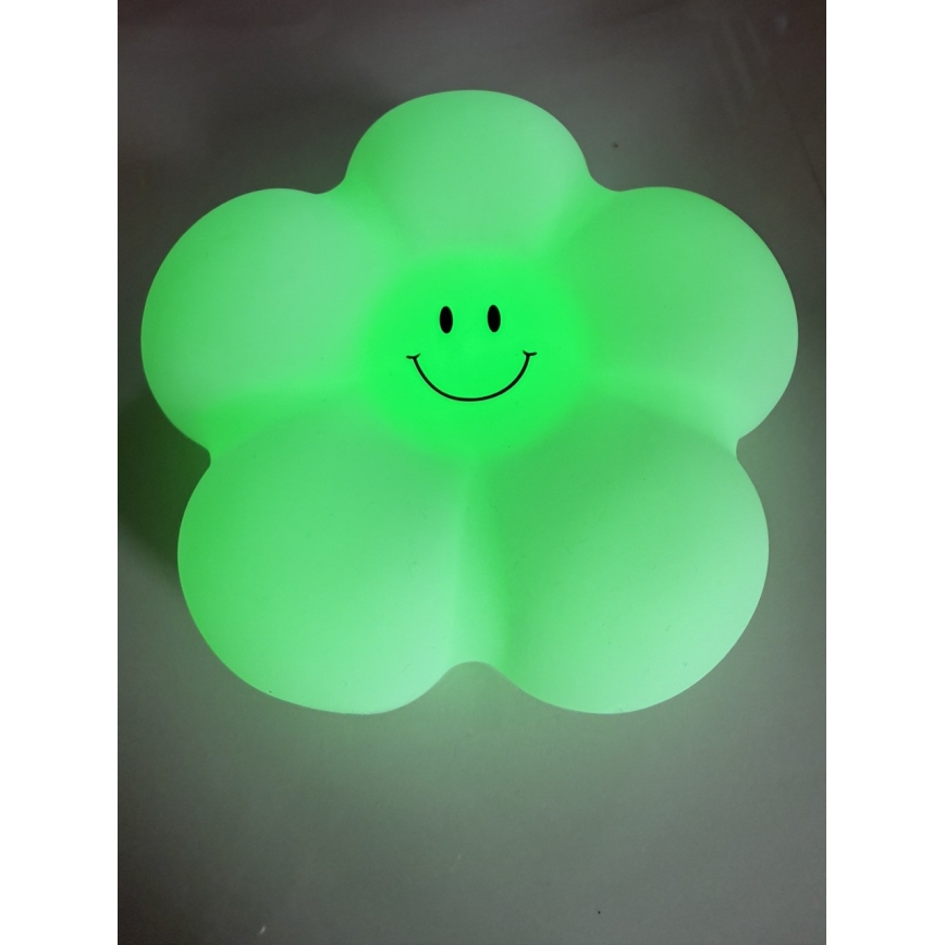 LED RGB Dotyková dětská stolní lampa LED/3xAAA