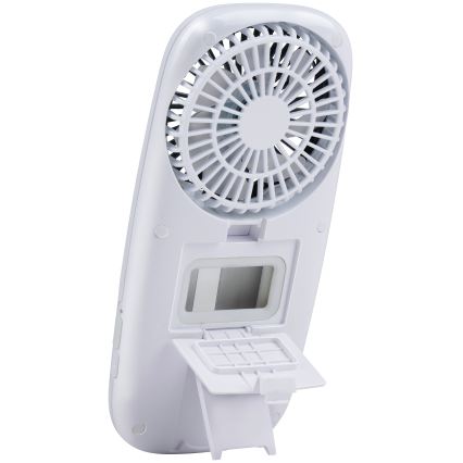 LED RGB Nabíjecí kapesní ventilátor s mlhovým efektem 3,7V 1200 mAh