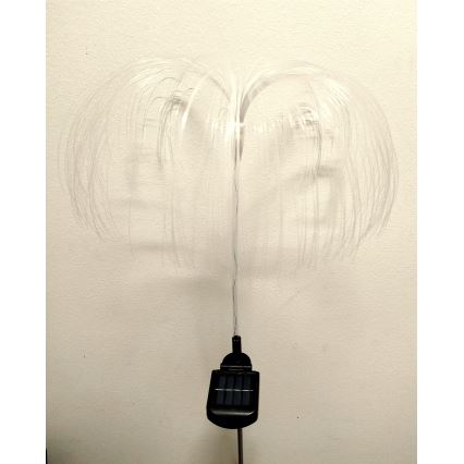 LED RGB Solární svítidlo LED/1,2V 300 mAh IP44 černá