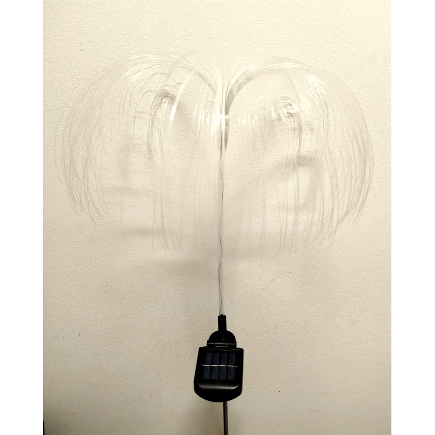 LED RGB Solární svítidlo LED/1,2V 300 mAh IP44 černá