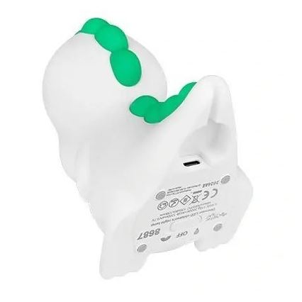 LED RGBW Stmívatelné nabíjecí dětské noční světlo LED/2,5W/5V 3000K 1200 mAh dinosaurus