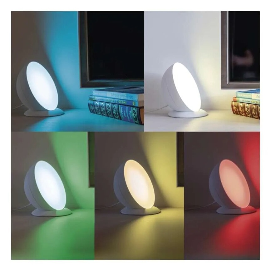 LED RGB Stmívatelná stolní lampa GoSmart LED/7W/230V Wi-Fi bílá