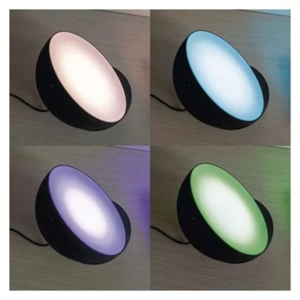 LED RGB Stmívatelná stolní lampa GoSmart LED/7W/230V Wi-Fi černá