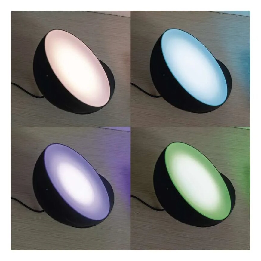 LED RGB Stmívatelná stolní lampa GoSmart LED/7W/230V Wi-Fi černá