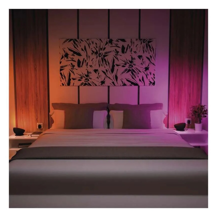 LED RGB Stmívatelná stolní lampa GoSmart LED/7W/230V Wi-Fi černá