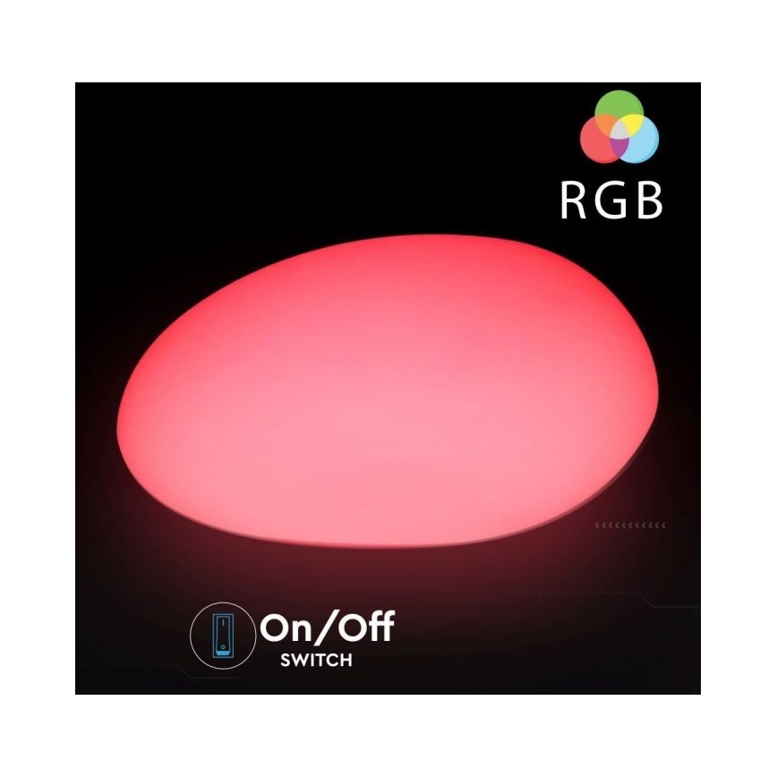 LED RGB Stmívatelná venkovní lampa LED/1W/230V 28cm IP67 + DO