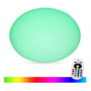 LED RGB Stmívatelná venkovní lampa LED/1W/5V 1000 mAh 20cm IP67 + dálkové ovládání