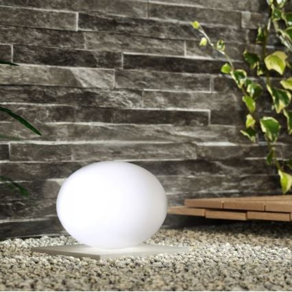 LED RGB Stmívatelná venkovní lampa LED/1W/5V 1000 mAh 20cm IP67 + dálkové ovládání