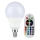 LED RGB Stmívatelná žárovka E14/3,5W/230V 4000K + DO