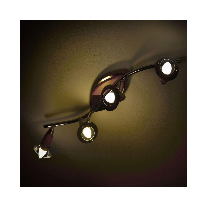 LED RGB Stmívatelná žárovka E14/3,5W/230V 6400K + dálkové ovládání