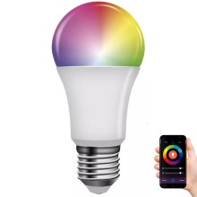 LED RGB Stmívatelná žárovka GoSmart A60 E27/11W/230V 2700-6500K Tuya