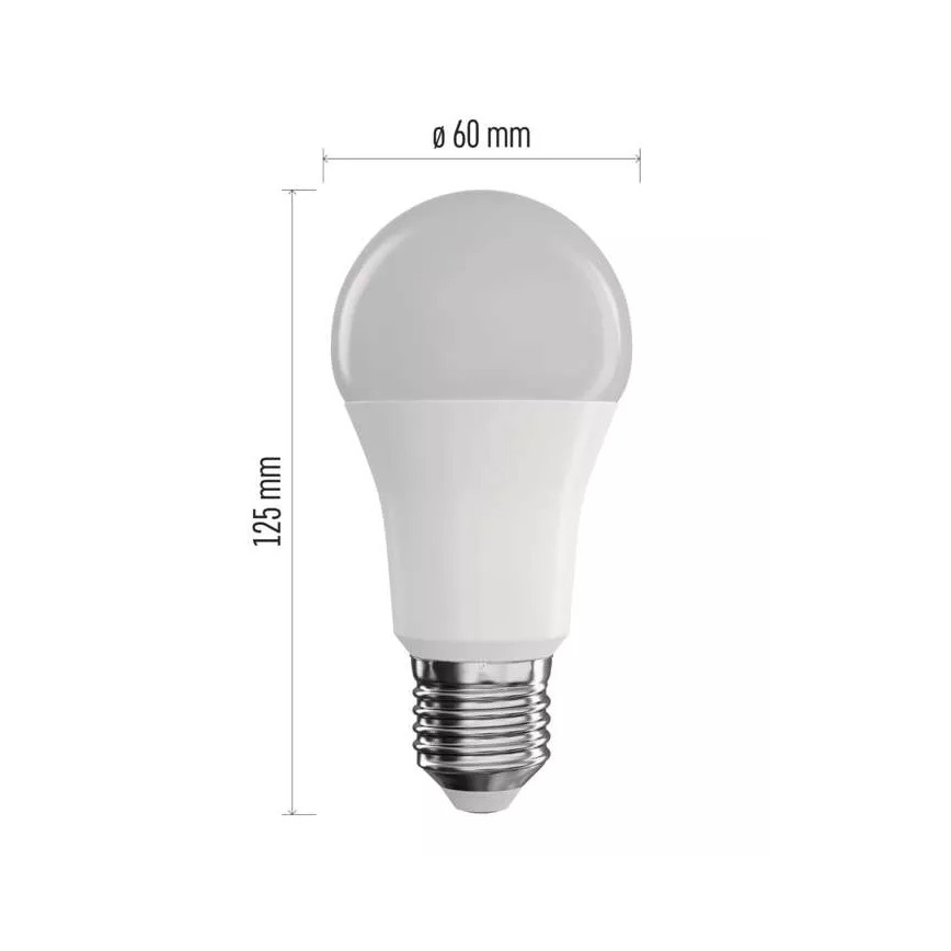 LED RGB Stmívatelná žárovka GoSmart A60 E27/11W/230V 2700-6500K Tuya