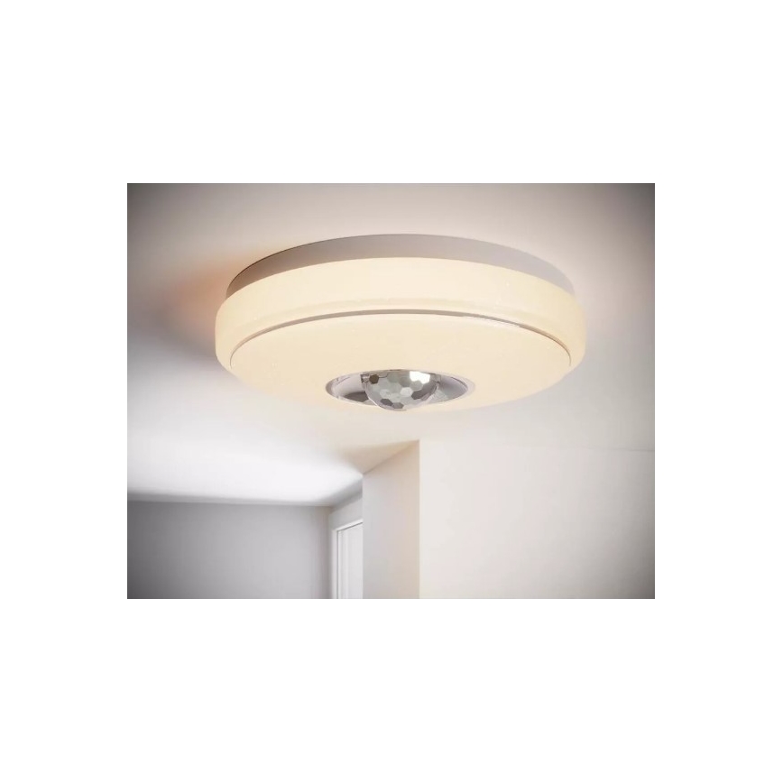 LED RGB Stmívatelné stropní svítidlo MAGIC DISCO LED/18W/230V + dálkové ovládání