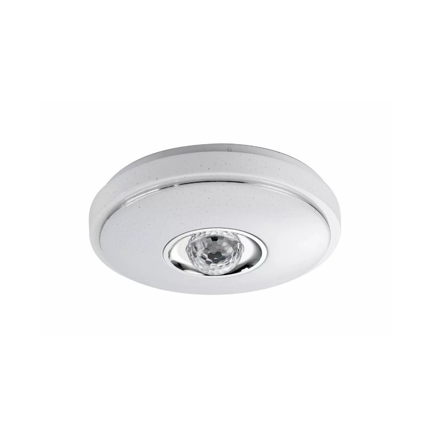 LED RGB Stmívatelné stropní svítidlo MAGIC DISCO LED/18W/230V + dálkové ovládání