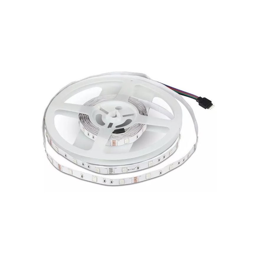 LED RGB Stmívatelný pásek 2x5m LED/4,8W/230V + dálkové ovládání