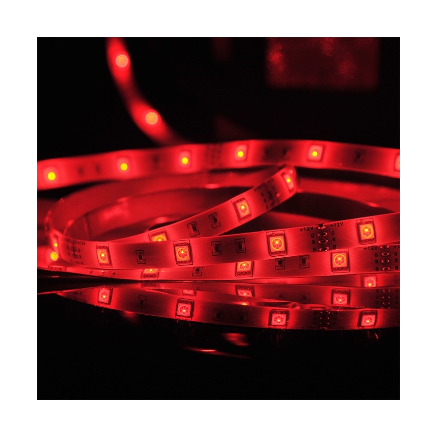 LED RGB Stmívatelný venkovní pásek 5m LED/14W/12V IP65 + DO