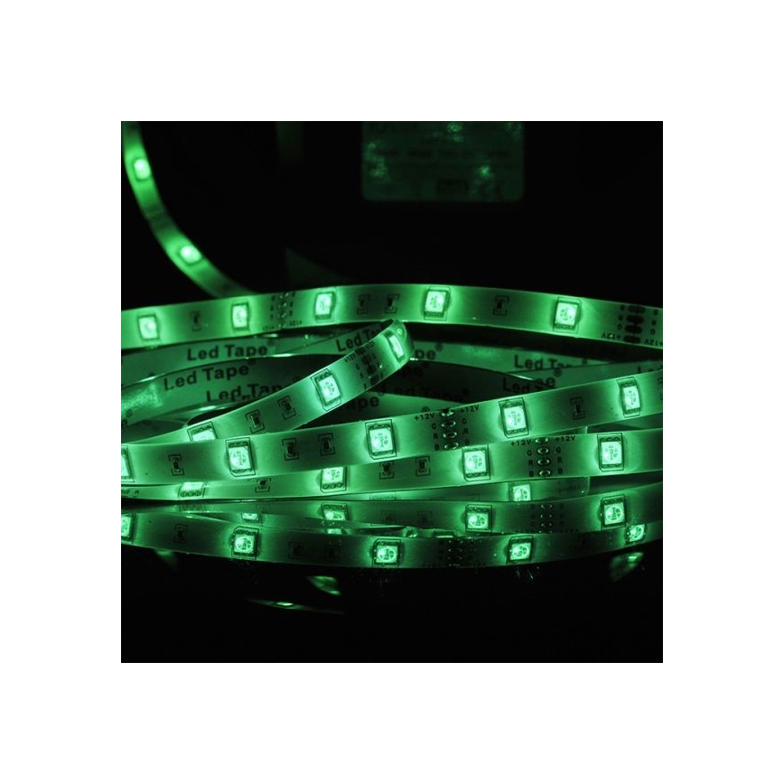 LED RGB Stmívatelný venkovní pásek 5m LED/14W/12V IP65 + DO