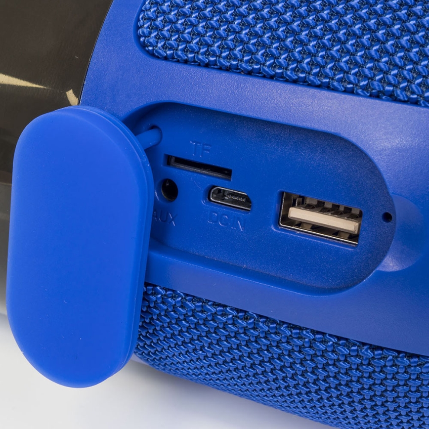 LED RGB Stolní lampa s reproduktorem 2xLED/3W/5V 1800 mAh