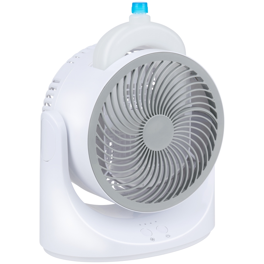 LED RGB Stolní ventilátor s mlhovým efektem 5V