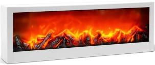 LED RGB Vánoční dekorace 11xLED/3xLR44 40x30 cm mašle červená