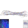 LED RGB Vánoční řetěz LED/10W/5V 10 m USB + dálkové ovládání