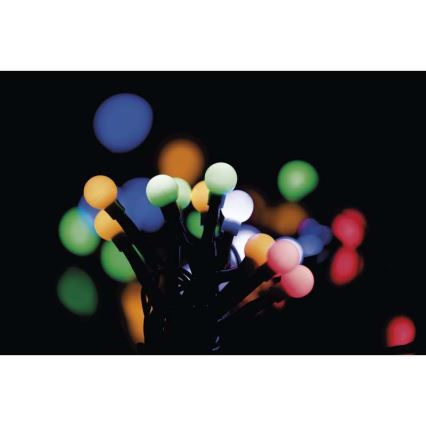 LED Dekorační řetěz s dálkovým ovladačem 96xLED/3,6W/230V IP44