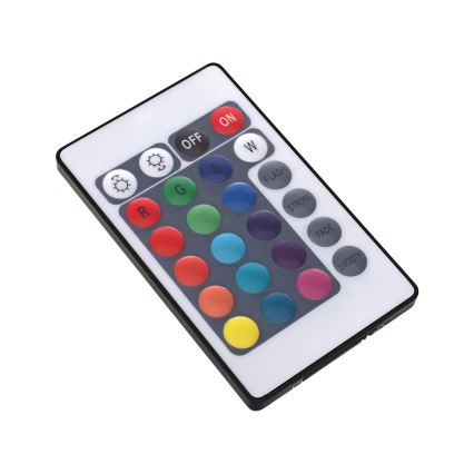 LED RGB žárovka s dálkovým ovladačem BULB E27/9W/230V