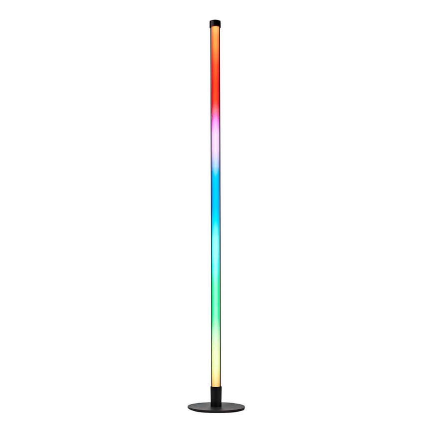 LED RGBIC Stmívatelná stojací lampa Smartlife LED/10W/230V 100,5 cm 2700-6500K Wi-Fi Tuya + dálkové ovládání