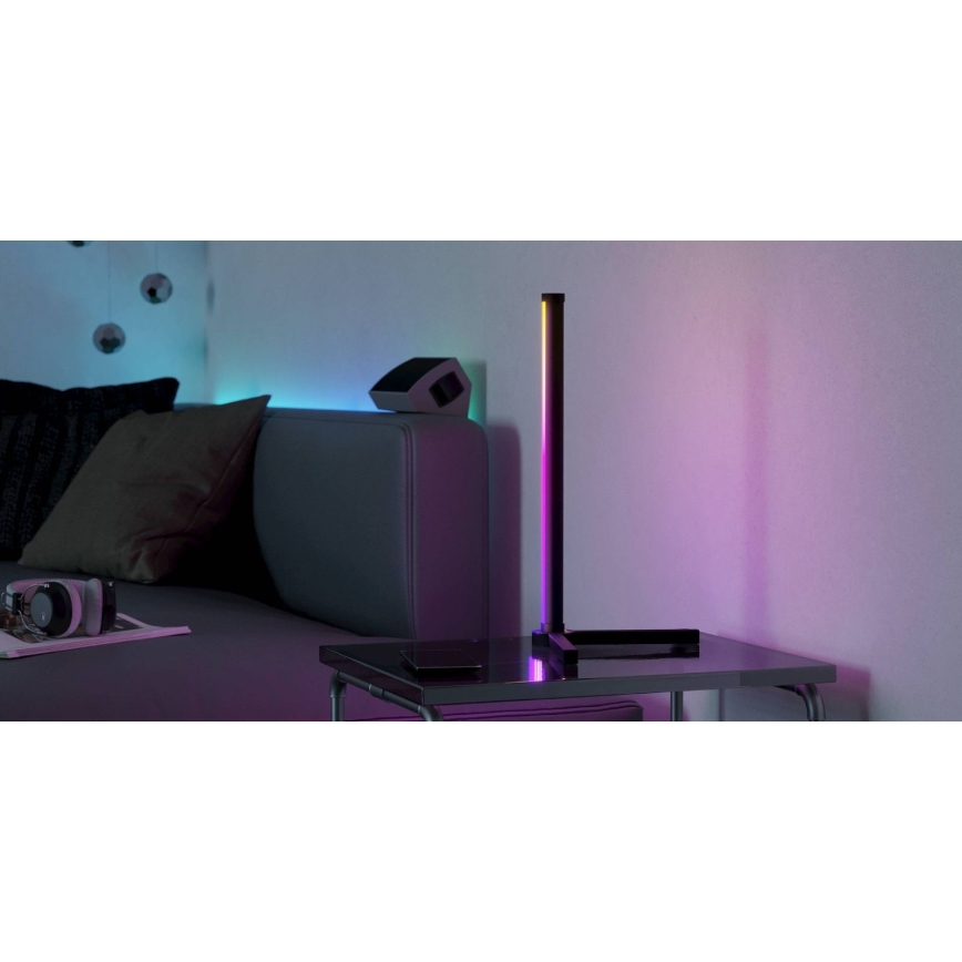 LED RGBIC Stmívatelná stolní lampa LED/5,9W/230V 3000K + dálkové ovládání