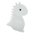 LED RGBW Dětská dotyková lampa LED/1W/5V USB 1200 mAh dinosaur