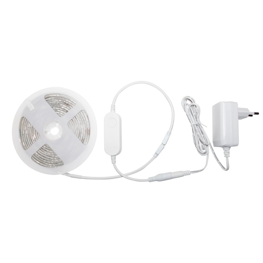 LED RGBW Koupelnový stmívatelný pásek LED/12,5W/12V IP65 5m Wi-Fi Tuya