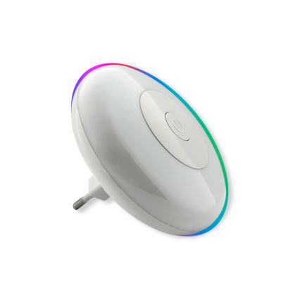 LED RGBW Noční světlo LED/1W/230V bílá