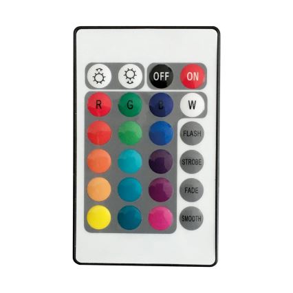 LED RGBW Solární lampa BALL LED/3,7V 1500 mAh pr. 50 cm IP65 + dálkové ovládání