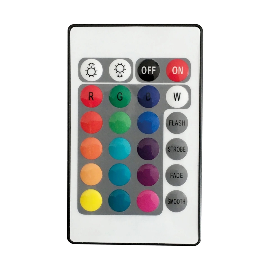 LED RGBW Solární lampa BALL LED/3,7V 1500 mAh pr. 50 cm IP65 + dálkové ovládání