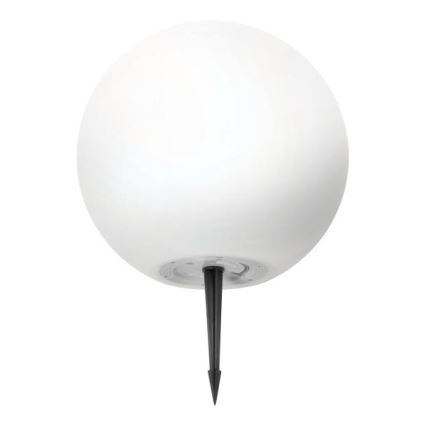 LED RGBW Stmívatelná solární lampa GARDEN BALL LED/5W/3,7V 3000K IP54 2200 mAh pr. 30 cm + dálkové ovládání
