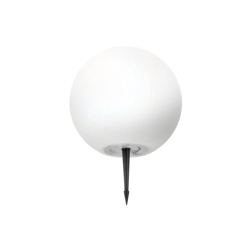 LED RGBW Stmívatelná solární lampa GARDEN BALL LED/5W/3,7V 3000K IP54 2200 mAh pr. 30 cm + dálkové ovládání