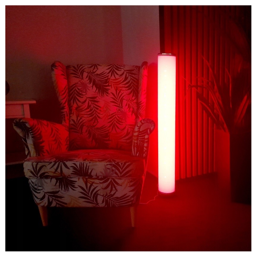 LED RGBW Stmívatelná stojací lampa STELLA LED/12W/230V + dálkové ovládání