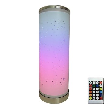 LED RGBW Stmívatelná stolní lampa LED/5W/230V + dálkové ovládání